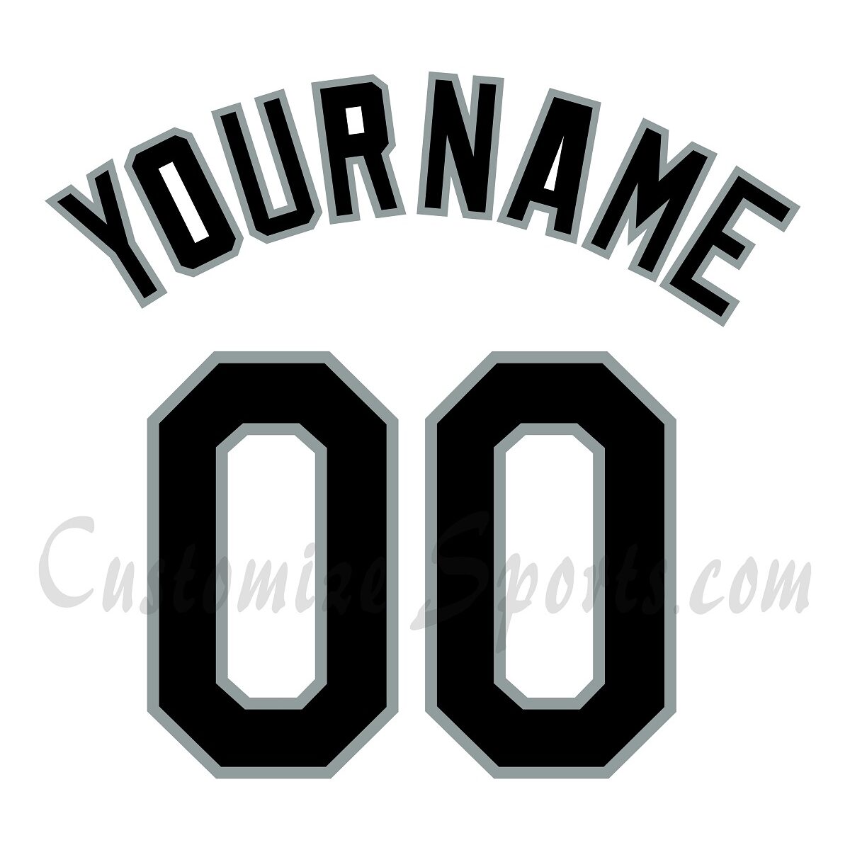 Baseball All Star Customized Number Kit for 2021 American League Jersey ...