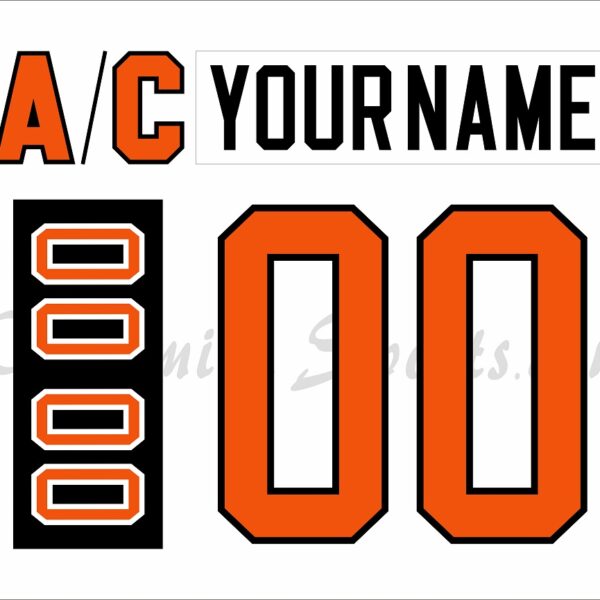 Custom Clemson Tigers Jersey Personalized Name Number Stitched College NCAA Football Orange
