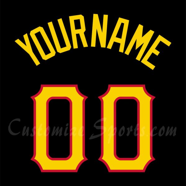 MLB All Star Customized Number kit for 2006 BP American League Jersey