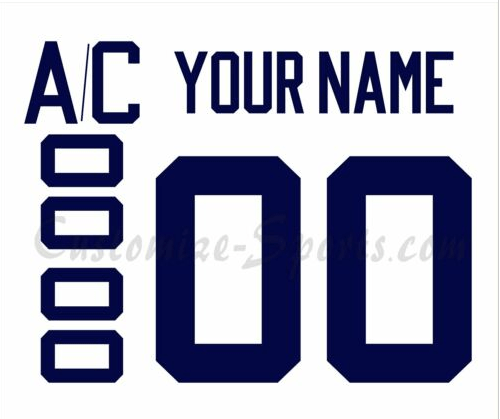 AHL All Star Customized Number Kit for 2019 Atlantic Division Jersey