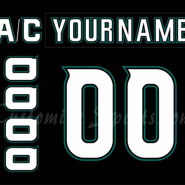 Anaheim Ducks Jersey Customized Number Kit for 2018-2019 3rd Jersey –  Customize Sports