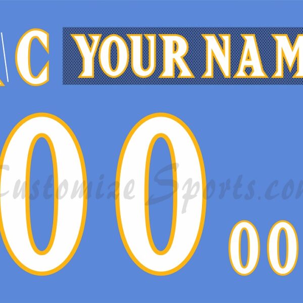 Atlanta Thrashers Customized Number Kit For 2003-2006 3rd Jersey