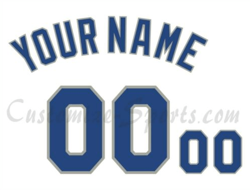 Baseball Israel National Customized Number Kit for 2017-Present White Jersey