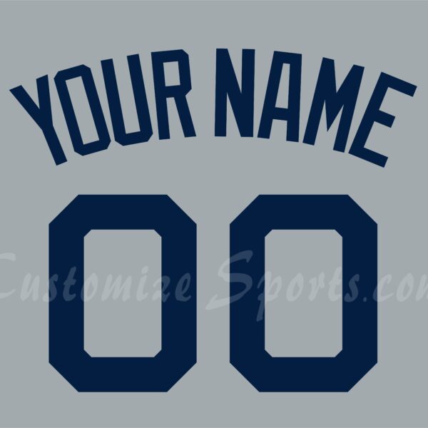 Baseball Boston Red Sox Customized Number Kit for 2012-2013 Road Jersey