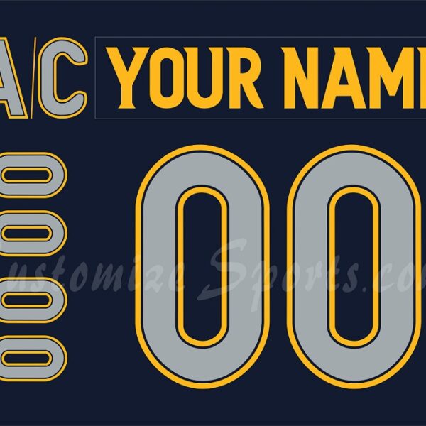 ANY NAME AND NUMBER BUFFALO SABRES 50TH ANNIVERSARY