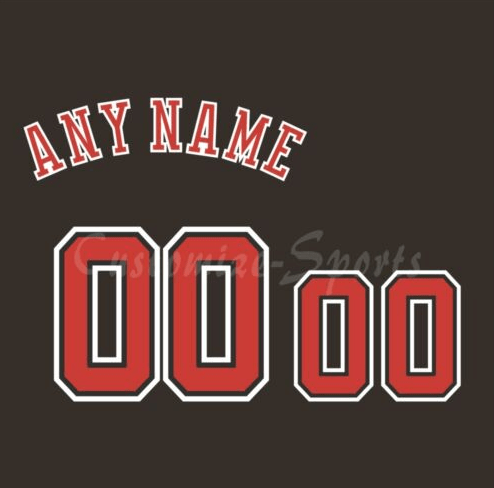 Chicago Bulls Basketball Jersey Customized Number