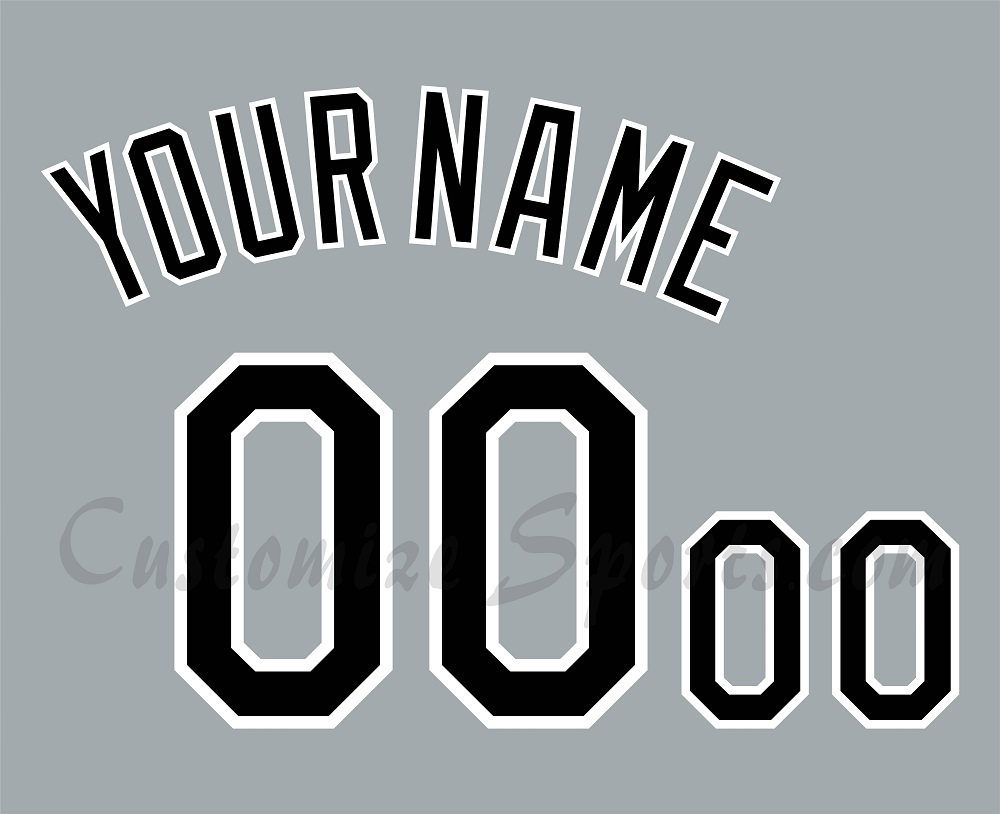 baseball number font