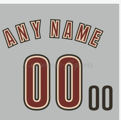 Houston Astros 2007 Gray Jersey Customized Number Kit