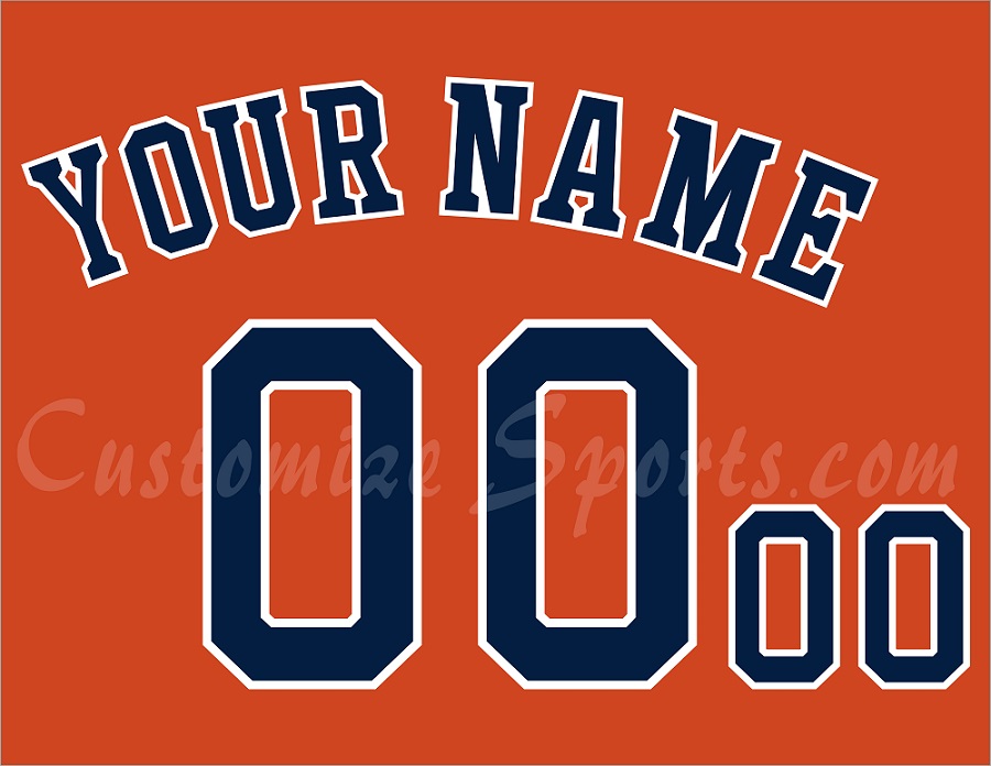 Houston Astros 2013-20 Orange Alt