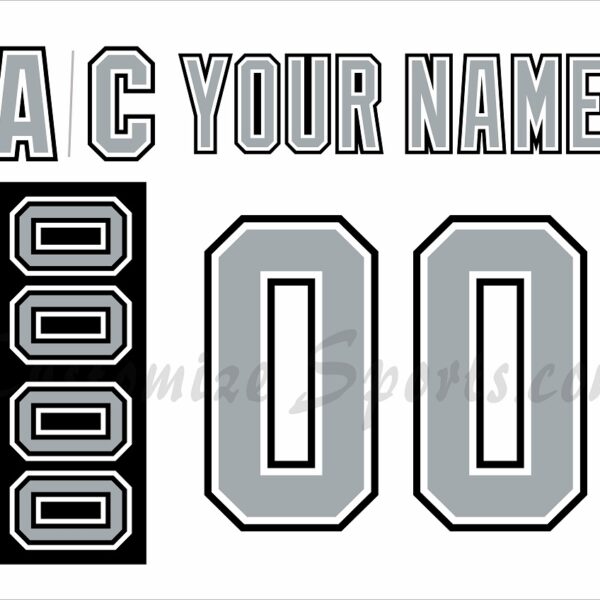 Los Angeles Kings Customized Number Kit For 2020-Present Heritage Jersey –  Customize Sports