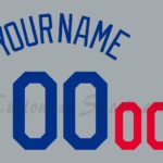 Baseball Oakland Athletics Customized Number Kit for 2010-2020 Road Jersey  – Customize Sports