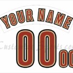 Baseball Houston Astros Customized Number Kit for 1994-1999 Road Gray Jersey  – Customize Sports