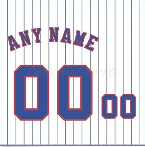Montreal Expos Home White Baseball Jersey Customized Number Kit