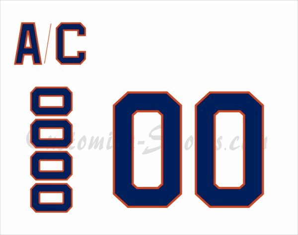New York Islanders Customized Number Kit For 1972-1973 Home Jersey
