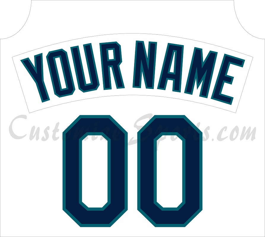 Seattle Mariners 1997-99 Home Alt