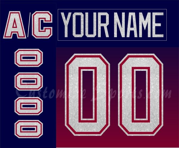 Vancouver Canucks Customized Number Kit For 2001-2006 Orca Maroon Jersey