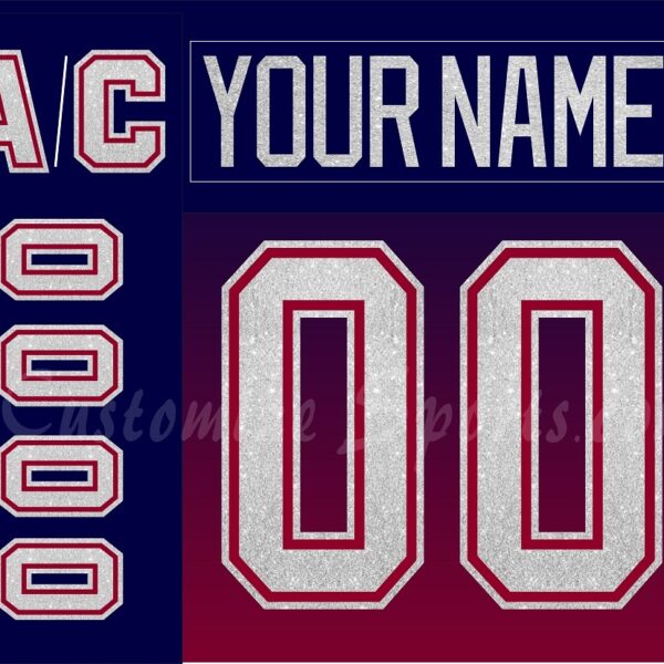 Vancouver Canucks Customized Number Kit For 2001-2006 Orca Maroon Jersey