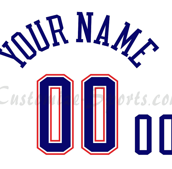 Baseball Los Angeles Dodgers Number Kit for Black Jersey – Customize Sports