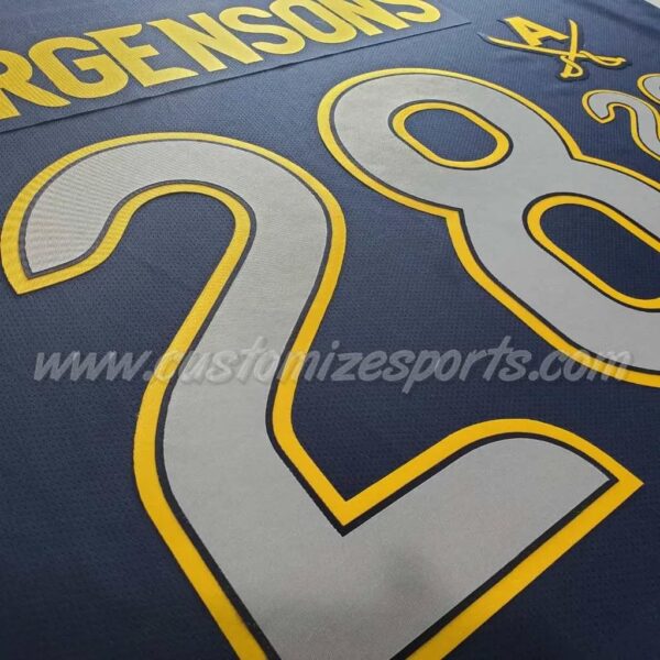 Buffalo Sabres Customized Number Kit for 2013-2015 3rd Jersey - Image 3