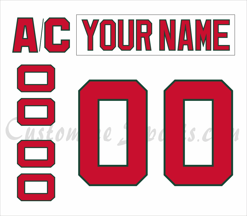 New Custom New Jersey Devils Jersey Name And Number 2022-23 White