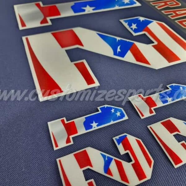 New York Rangers Customized Number Kit For 2019 First Responder Jersey - Image 10