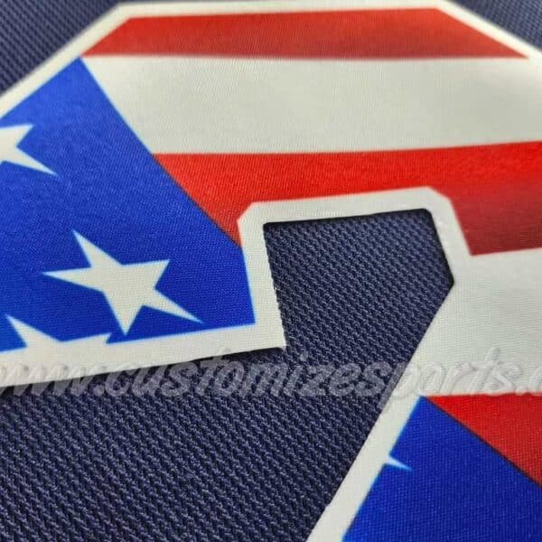 New York Rangers Customized Number Kit For 2019 First Responder Jersey - Image 6