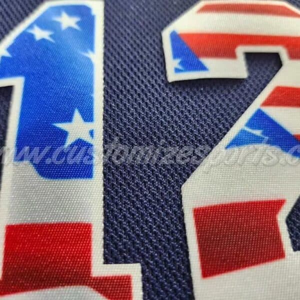 New York Rangers Customized Number Kit For 2019 First Responder Jersey - Image 9