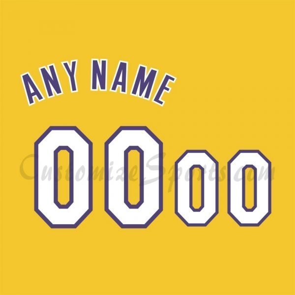 Lakers yellow 1999-2017