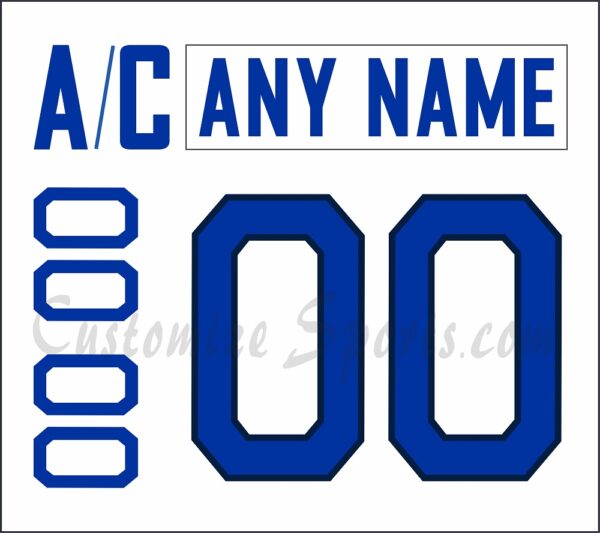 IIHF Team Finland Customized Number Kit for 2014 White Hockey Jersey