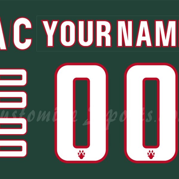 Personalize your jersey with our custom letter kits, number kits