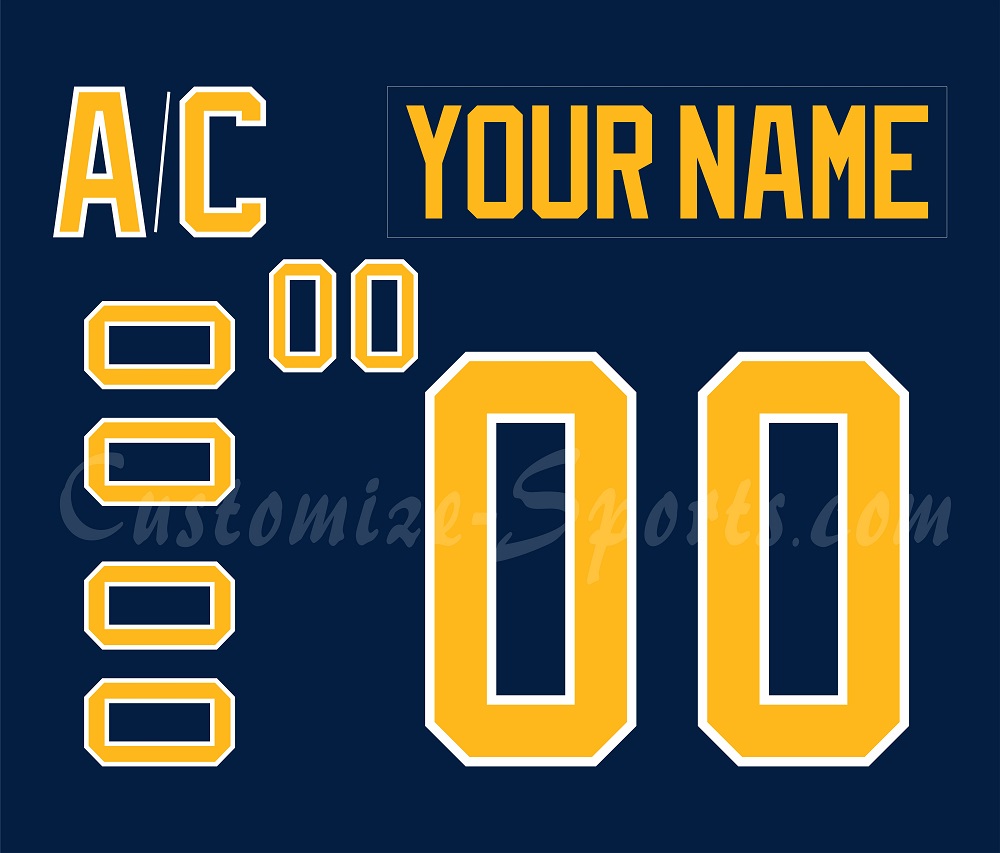 adidas Men's Custom Buffalo Sabres Authentic Pro Home Jersey