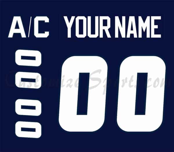 Lethbridge Hurricanes Customized Number Kit For 2020 3rd Jersey