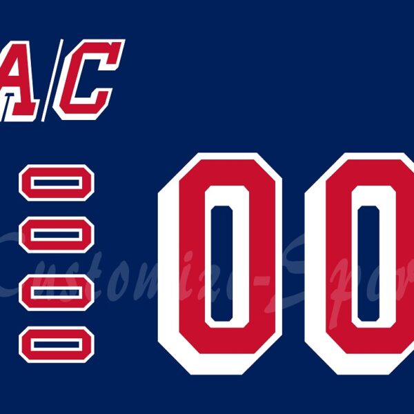 New York Rangers Customized Number Kit For 1947-1970 Home Jersey