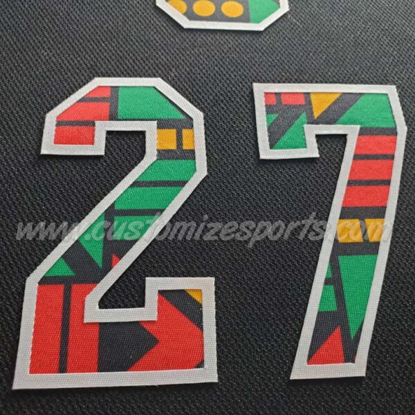 Minnesota Wild Customized Number Kit For 2022 Black History Celebration Jersey - Image 4