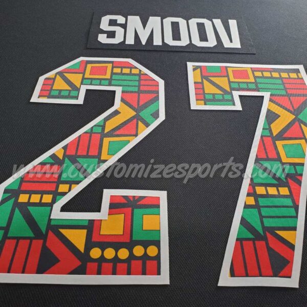 Minnesota Wild Customized Number Kit For 2022 Black History Celebration Jersey - Image 3