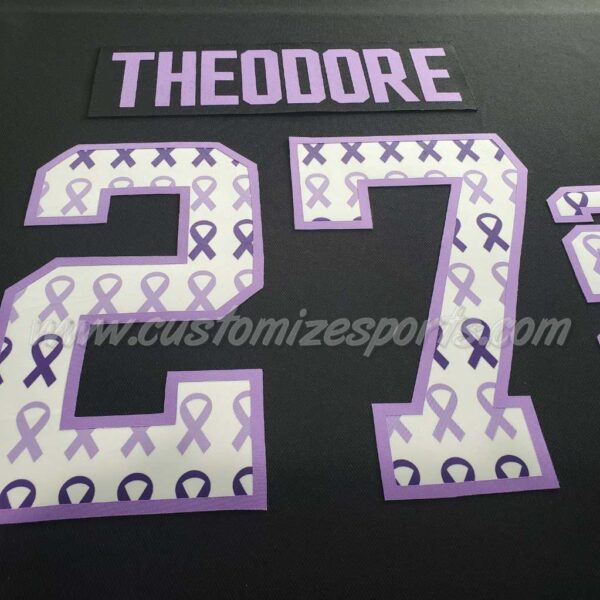 Vegas Golden Knights Customized Number Kit For 2021 HFC Jersey - Image 5