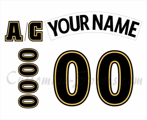 Brynäs IF Customized Number Kit For 2011-2012 White Jersey