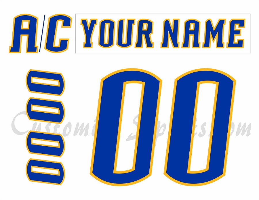New Custom Buffalo Sabres Jersey Name And Number 2022-23 Reverse