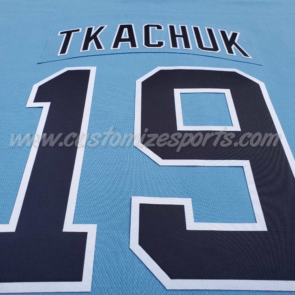 New Custom Florida Panthers Jersey Name And Number Blue 2022 Reverse Retro  - Tee Fashion Star
