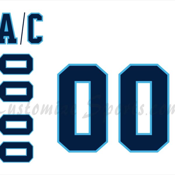 Pittsburgh Penguins Customized Number Kit for 1968-1970 Away Jersey