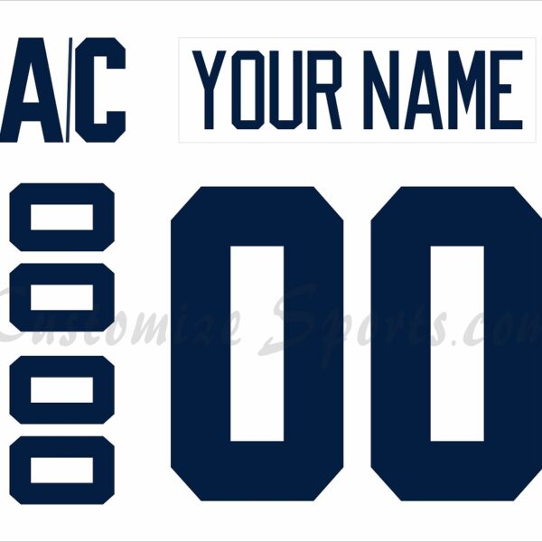 Tampa Bay Lightning Customized Number Kit For 2022 Reverse Retro
