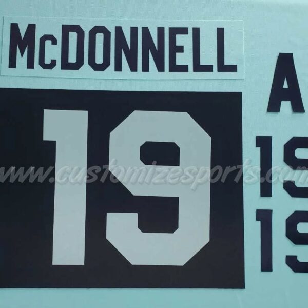 Seattle Kraken Customized Number Kit For 2022 Reverse Retro Jersey - Image 3