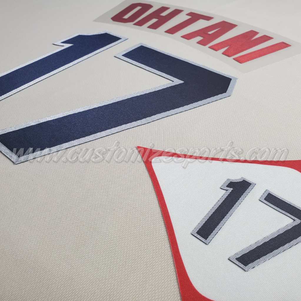 Baseball Los Angeles Angels Customized Number Kit for 2022 City Connect  Uniform