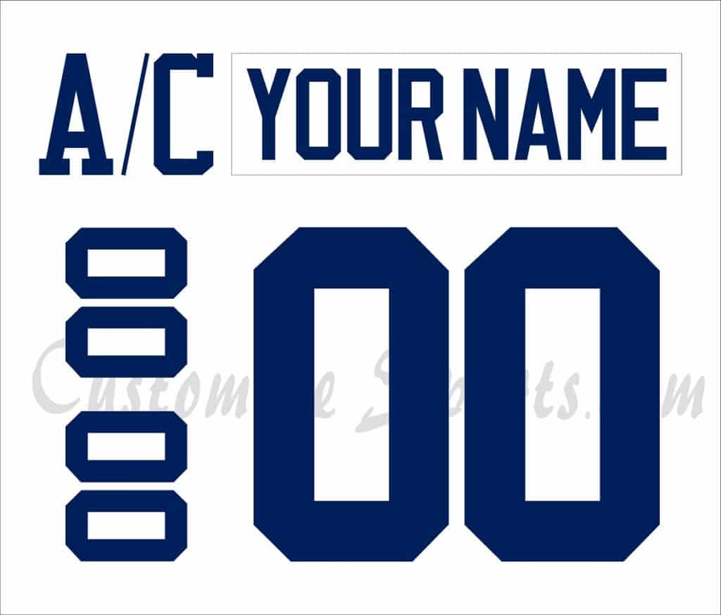 Mississauga Steelheads Customized Number Kit For 2021-Present Home ...