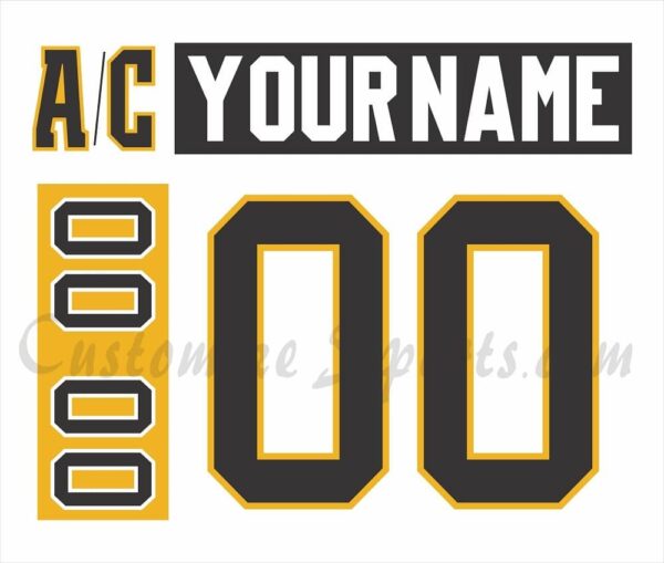 Kingston Frontenacs Customized Number Kit For 2016-2017 White Jersey
