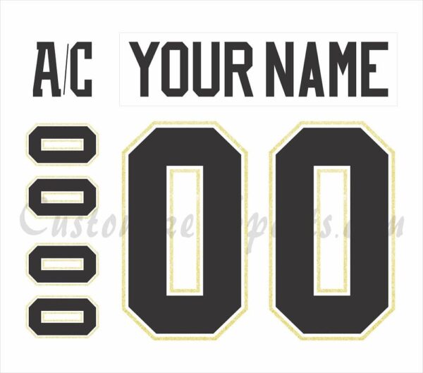 Kingston Frontenacs Customized Number Kit For 2022-Present White Jersey