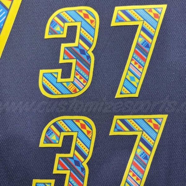 Winnipeg Jets Customized Number Kit For 2022-2023 Filipino Heritage Night Navy Jersey - Image 9