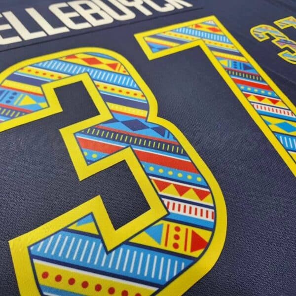 Winnipeg Jets Customized Number Kit For 2022-2023 Filipino Heritage Night Navy Jersey - Image 5