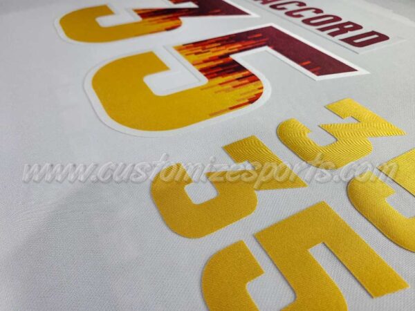 NCAA Arizona State Sun Devils Customized Number Kit For 2023 Digi Flame Hockey Jersey - Image 4