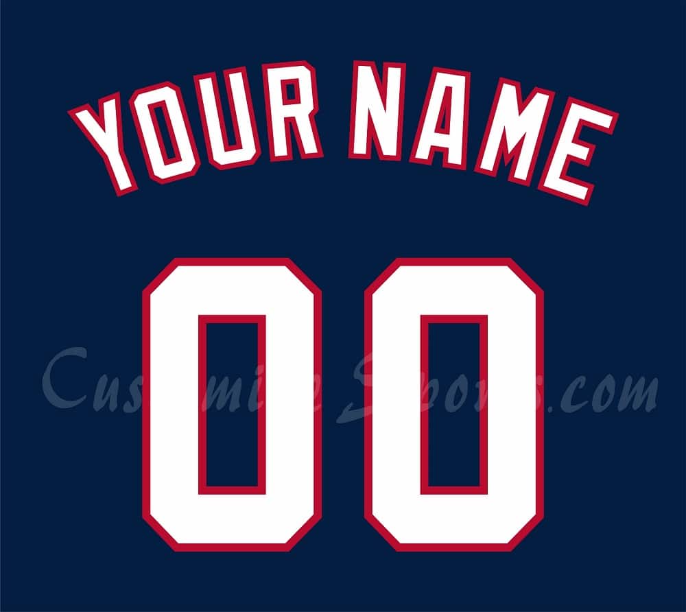 Baseball Washington Nationals Customized Number Kit 20142015 Batting